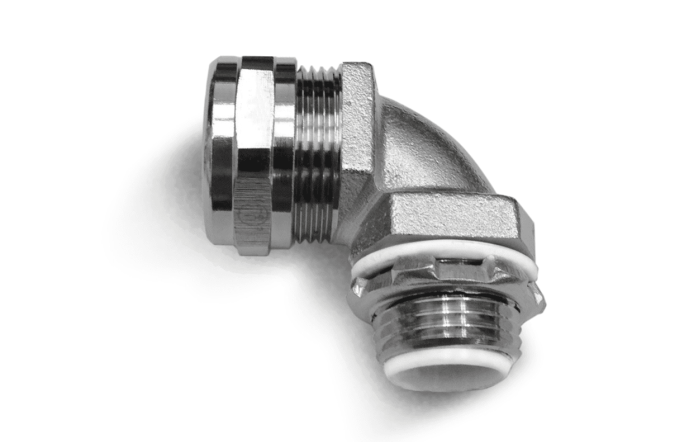 robroy stainless industrial liquid tight fitting 90 degree option
