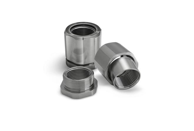 robroy stainless three-piece couplings