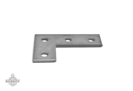 Flat Angle Plate - Four Holes by Robroy Stainless