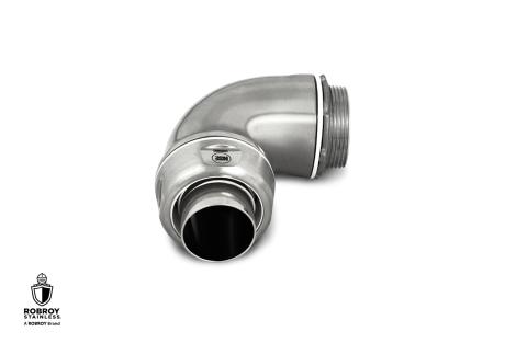 Hygienic Liquid Tight Fittings 90 Degrees 02 by Robroy Stainless