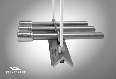 Stainless Tented Rack by Rocket Rack