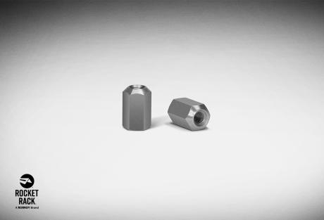 Rod Coupling Nut 1 by Rocket Rack