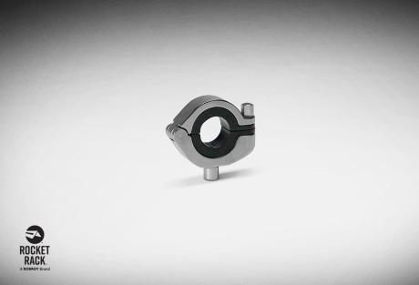 Sanitary Hinged Clamp S by Rocket Rack