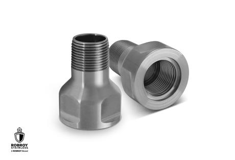 stainless-liquid-tight-transition-adapter.jpg Stainless Liquid Tight Transition Adapter by Robroy Stainless