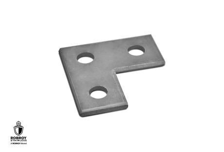three-hole-flat-angle-plate.jpg Three Hole Flat Angle Plate by Robroy Stainless